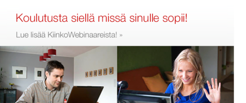 Koulutusta siellä missä sinulle sopii! 